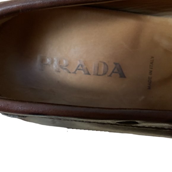 Prada Leather Driving Loafers - Picture 10 of 11